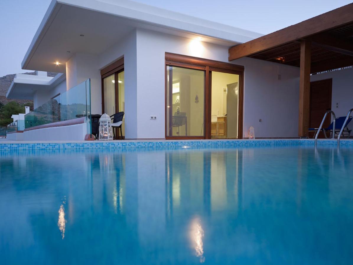 Luxury Villa Verna Líndos Zewnętrze zdjęcie